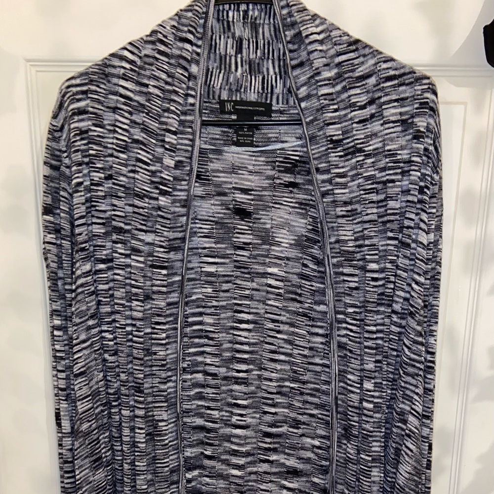 INC Grey Cardigan